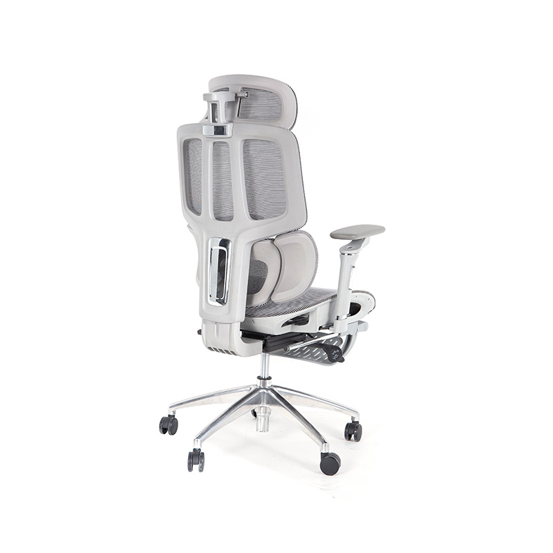 Silla de oficina ergonómica con reposabrazos 3D y soporte lumbar dinámico