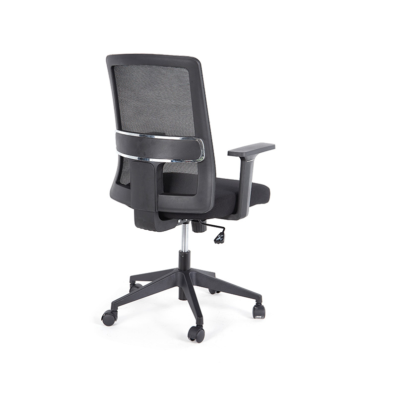 Silla de oficina de malla ajustable con respaldo alto para oficina con soporte lumbar