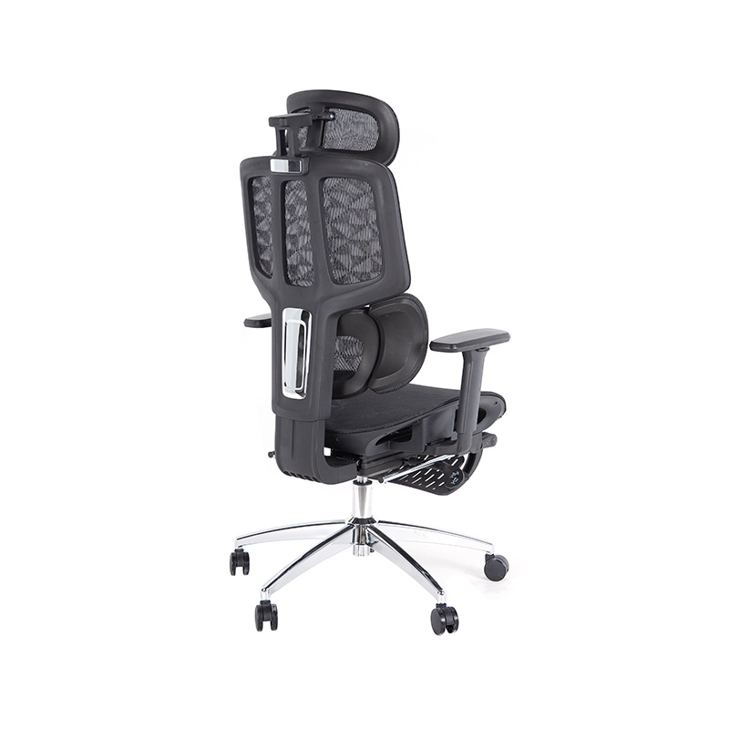 Silla de oficina ergonómica con reposabrazos 3D y soporte lumbar dinámico