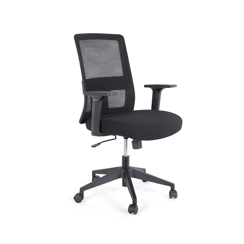 Silla de oficina de malla ajustable con respaldo alto para oficina con soporte lumbar